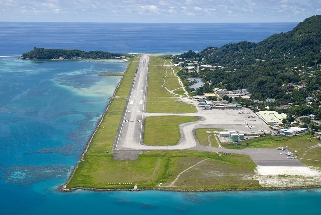 L'aeroporto internazionale delle Seychelles